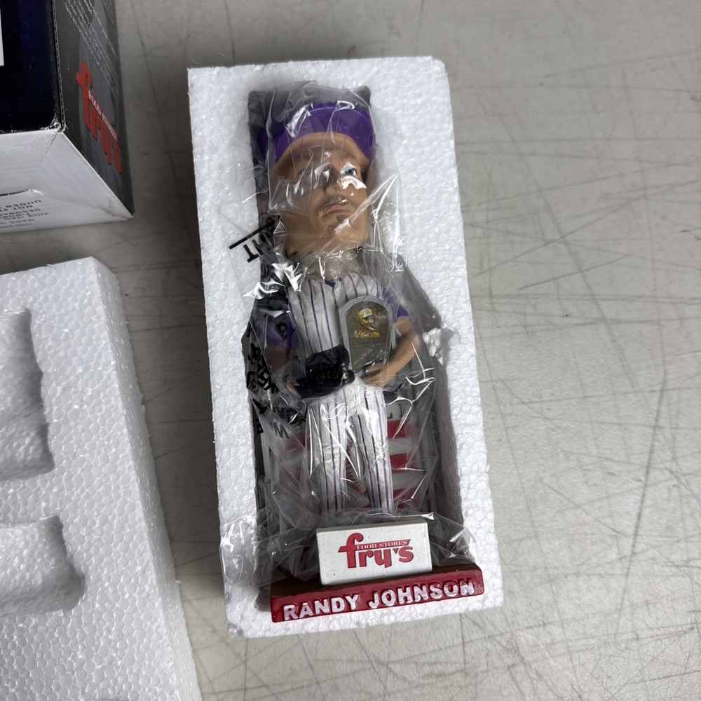 Arizona Diamondbacks Randy Johnson Commemorative Bobblehead New Hall of Fame - Picture 2 of 9